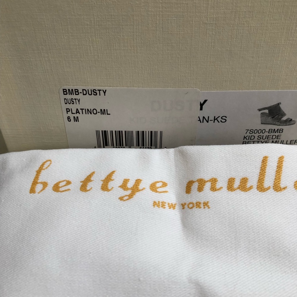 Bettye Muller Dusty Wedge Sandal - Picture 5 of 6